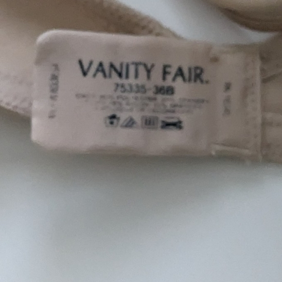 36b Vanity Fair Underwire Bra - Picture 3 of 5